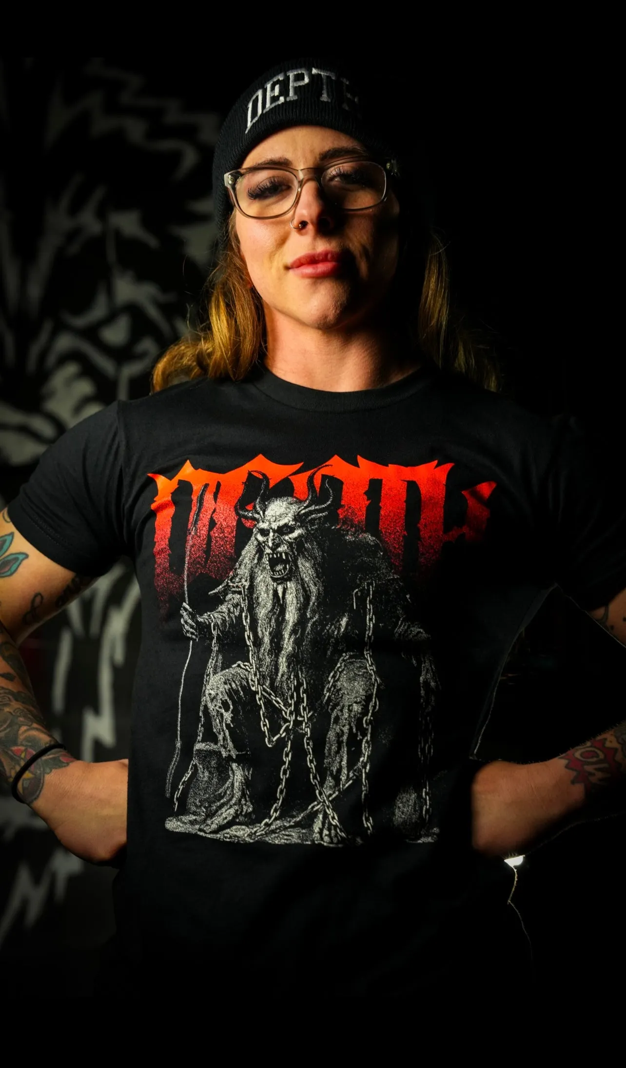 (                                                                                                                                                                                                                  DBDS Naughty Lifts 2.0 Tee (Front Logo)