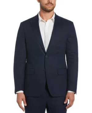 100% Linen Single-Breasted Suit Jacket
