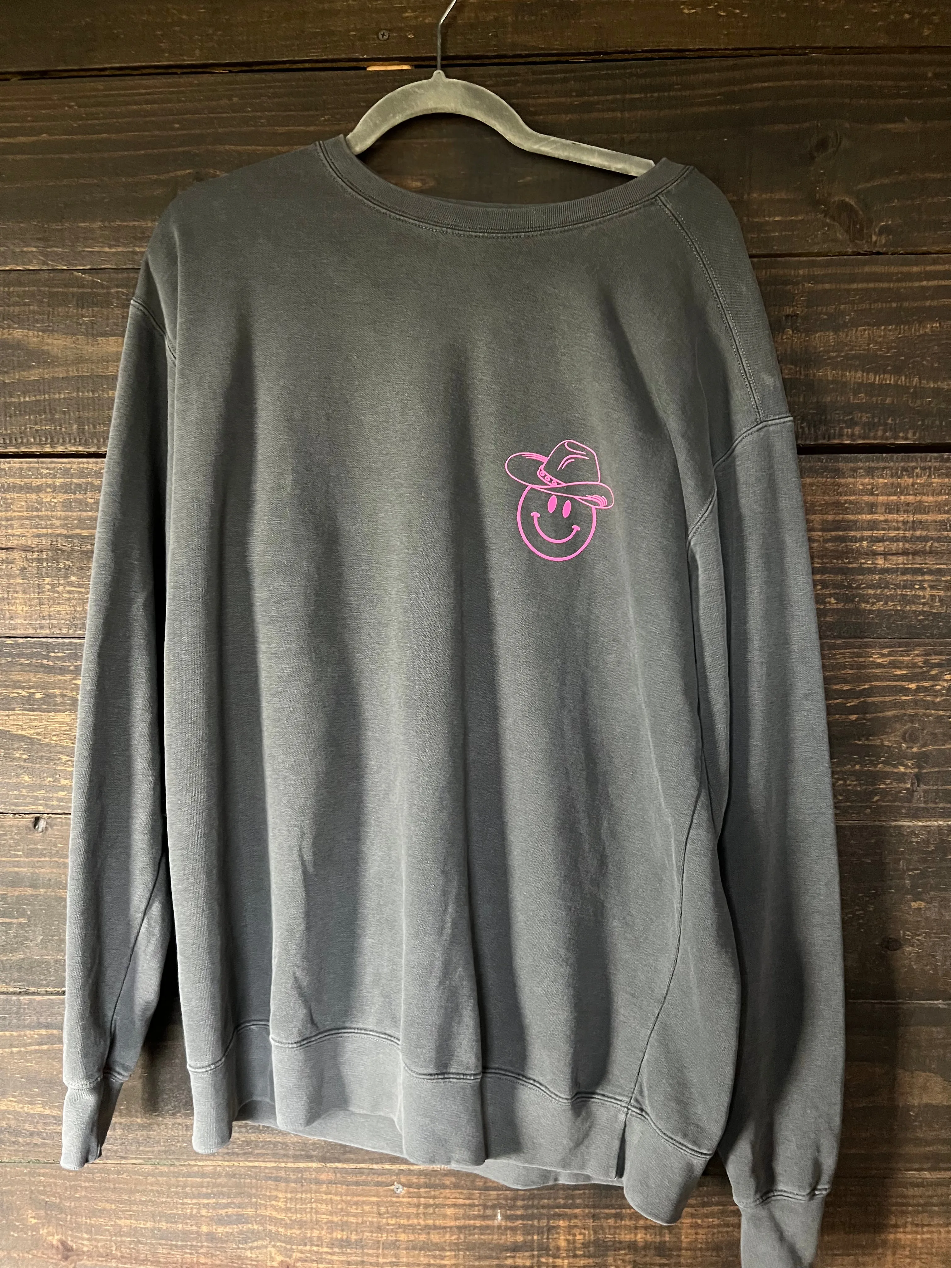 102334  CHARCOAL IN MY COWBOY ERA SWEATSHIRT