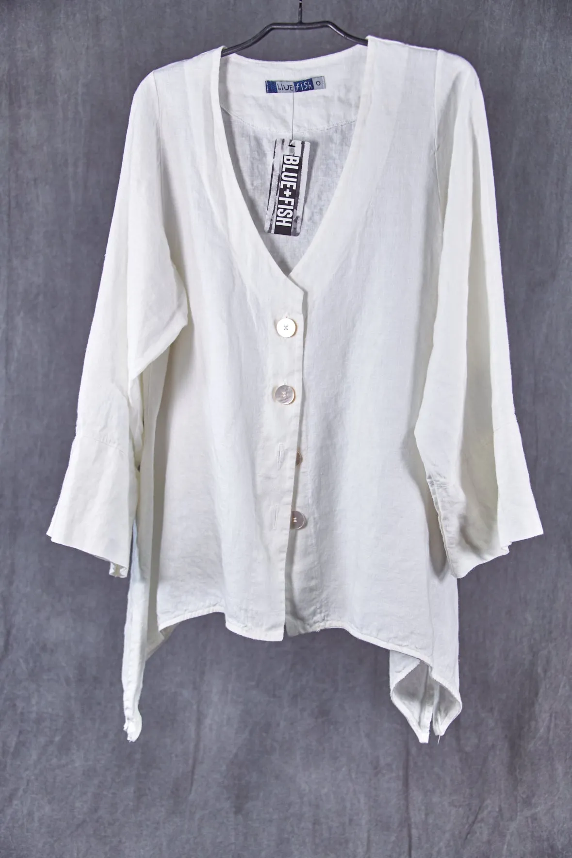 5289 Basque Cardigan White-U