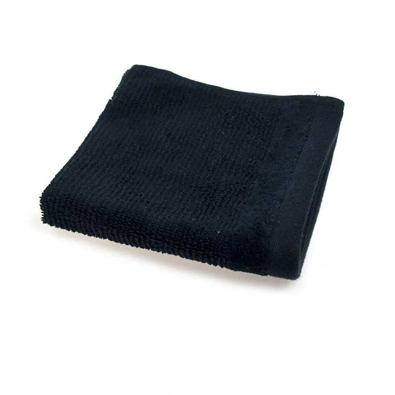 Accessories - Cotton Face Washer 33x33cm - Black
