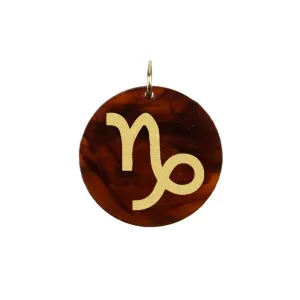 Acrylic Zodiac Symbol Charm