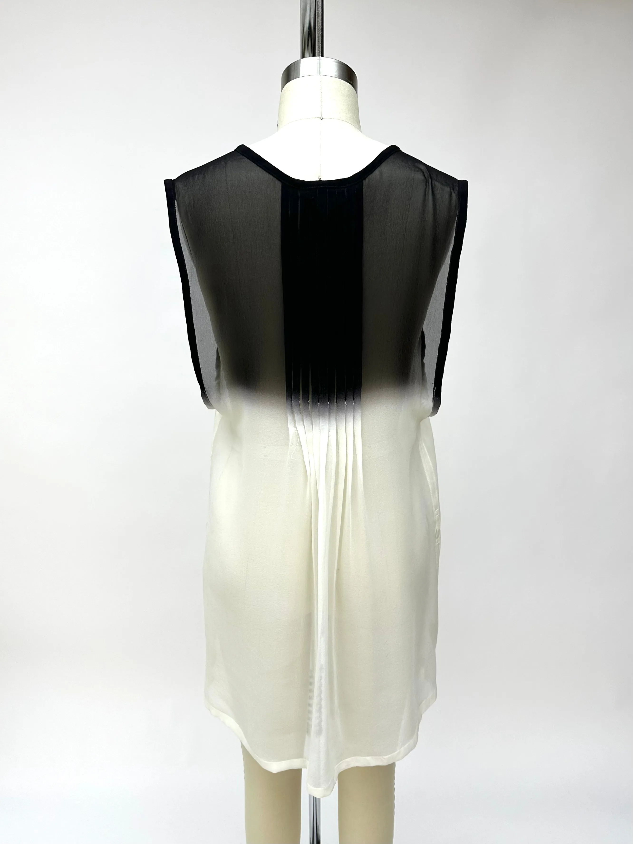 Ann Demeulemeester Chiffon Ombré Blouse