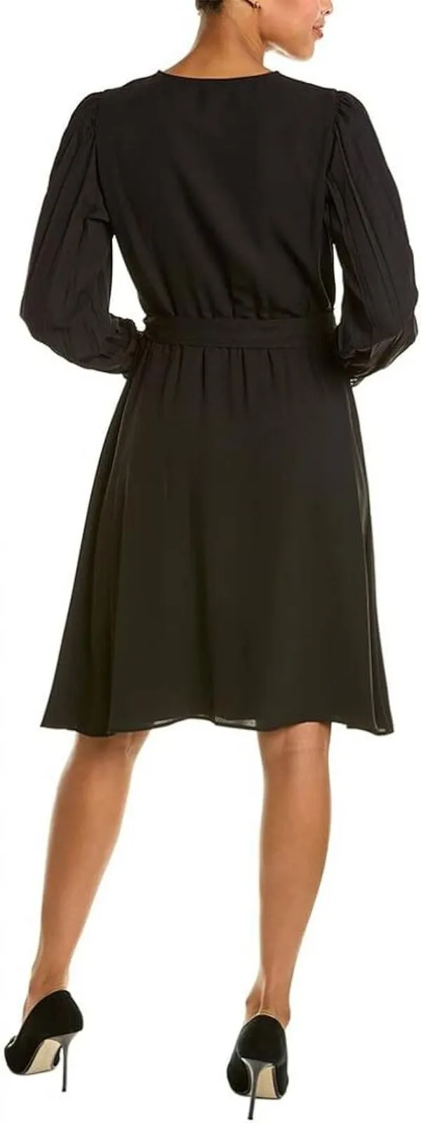 Anne Klein Womens Surplice A-Line Dress 10844849