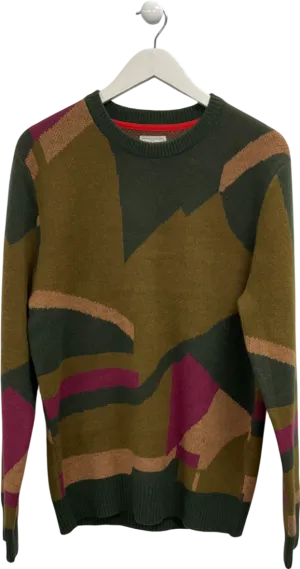 Aubin Green Hubbert Crew Neck Jumper UK M