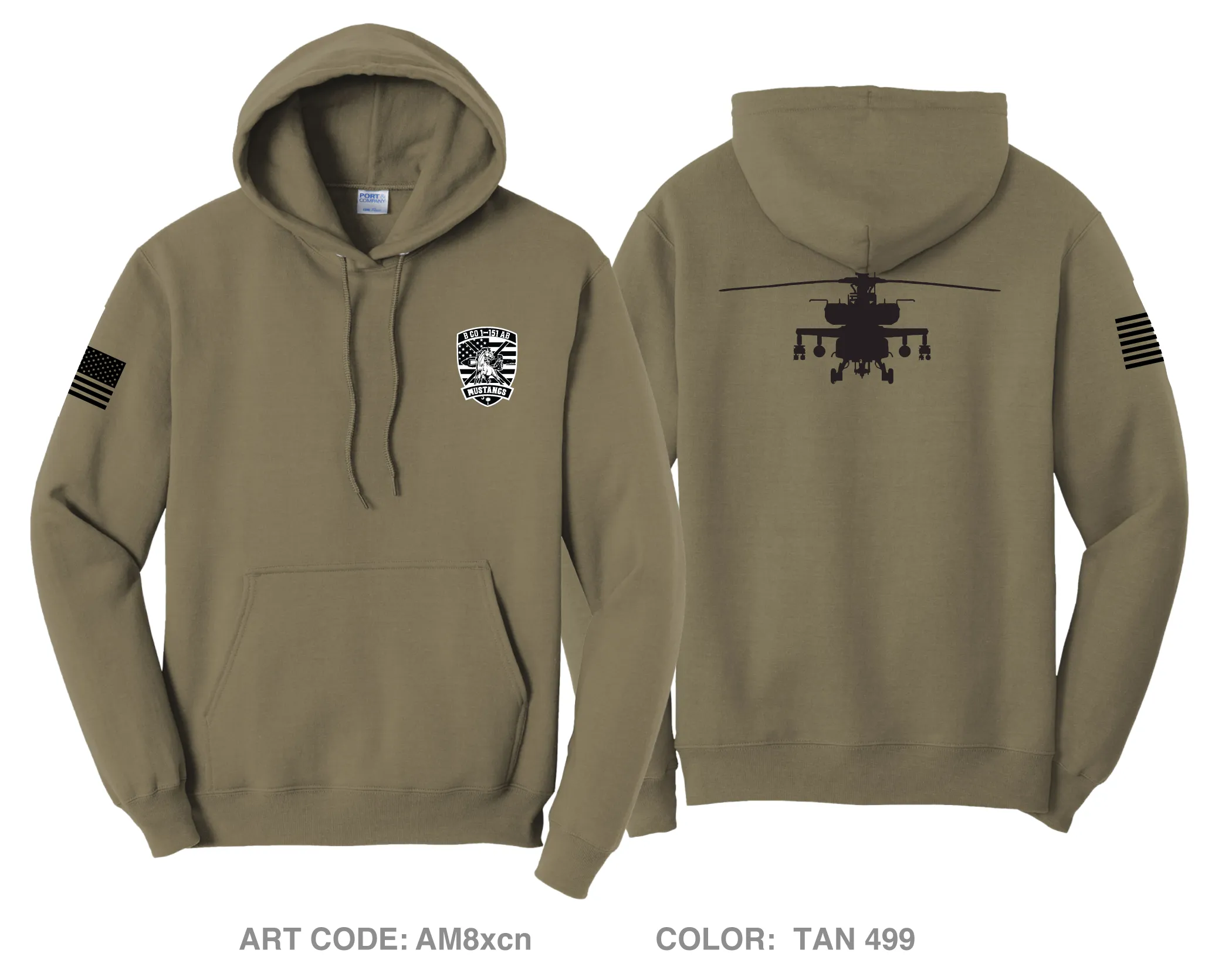 B Co, 1-151 AB Comfort Unisex Hooded Sweatshirt - AM8xcn