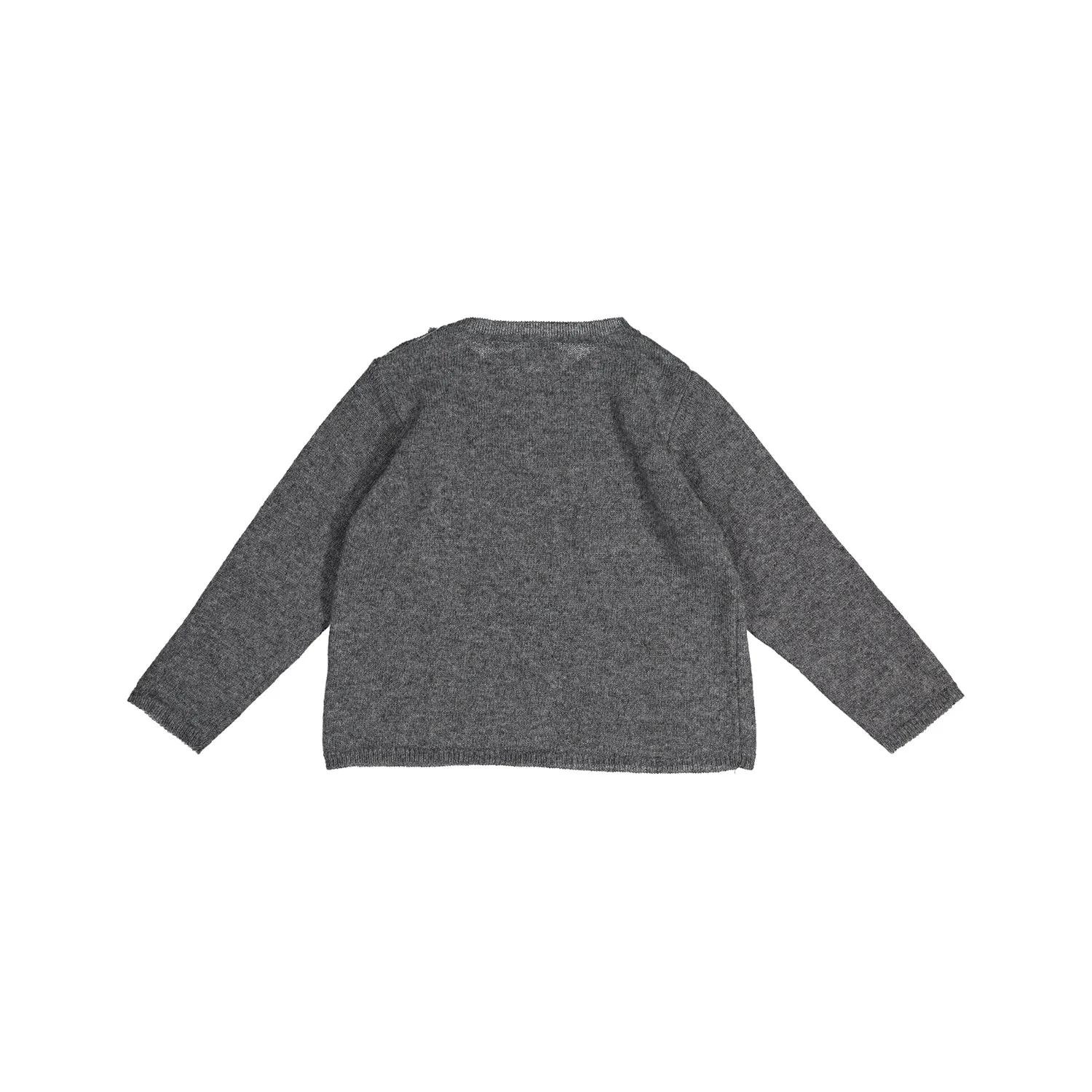 Baby Boy Grey Wool Jumper