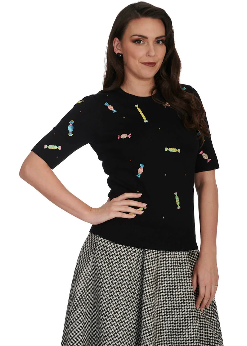 Banned Candy 50's Jumper Black