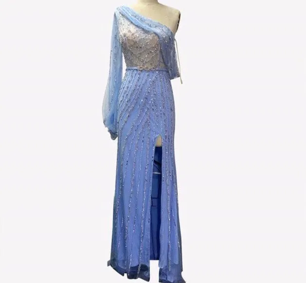 Beading Crystal Sparkle Formal Dress