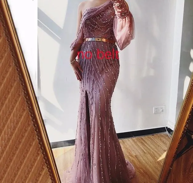 Beading Crystal Sparkle Formal Dress