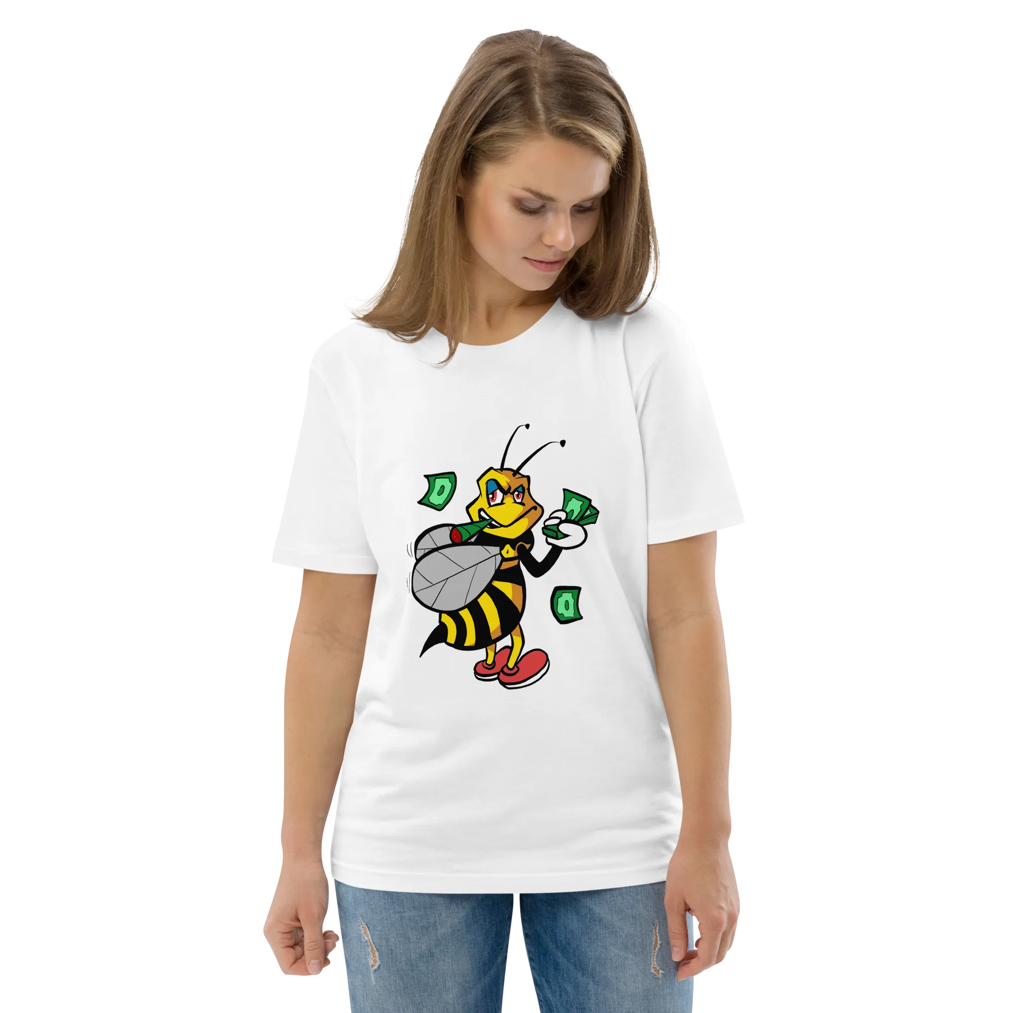 Bee Unisex organic cotton t-shirt