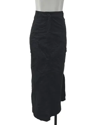 Black Midi Skirt