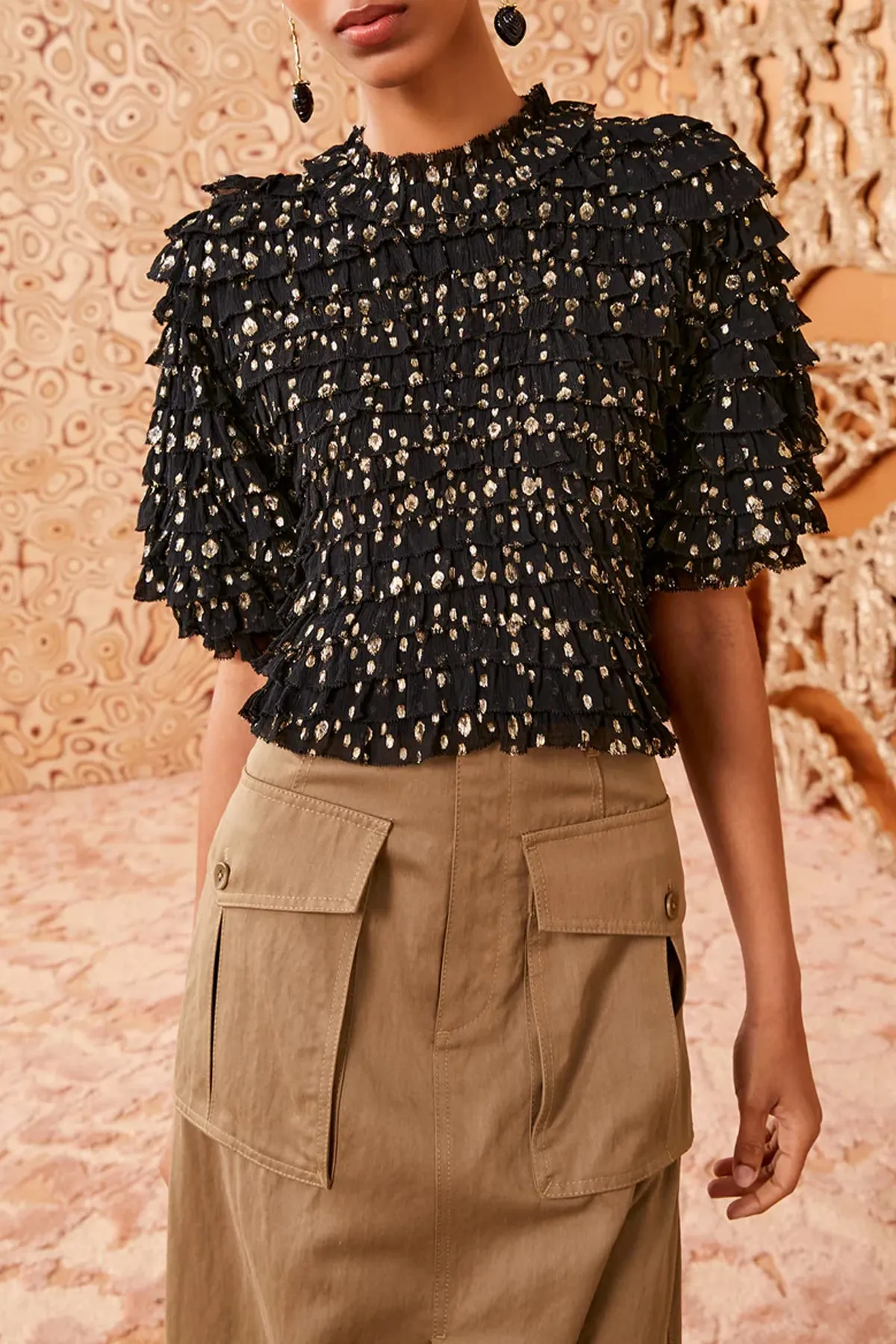 Carmella Blouse in Cosmos