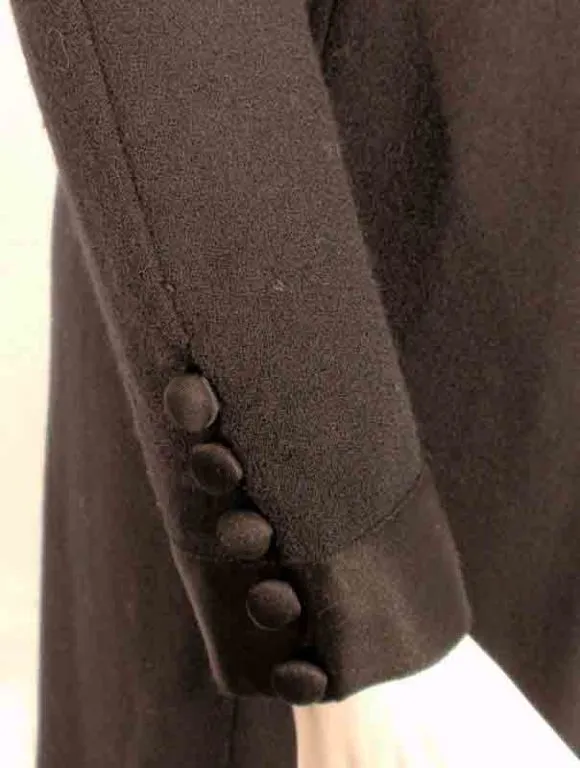CAROLYN ROEHM Black Cocktail Dress with Bow