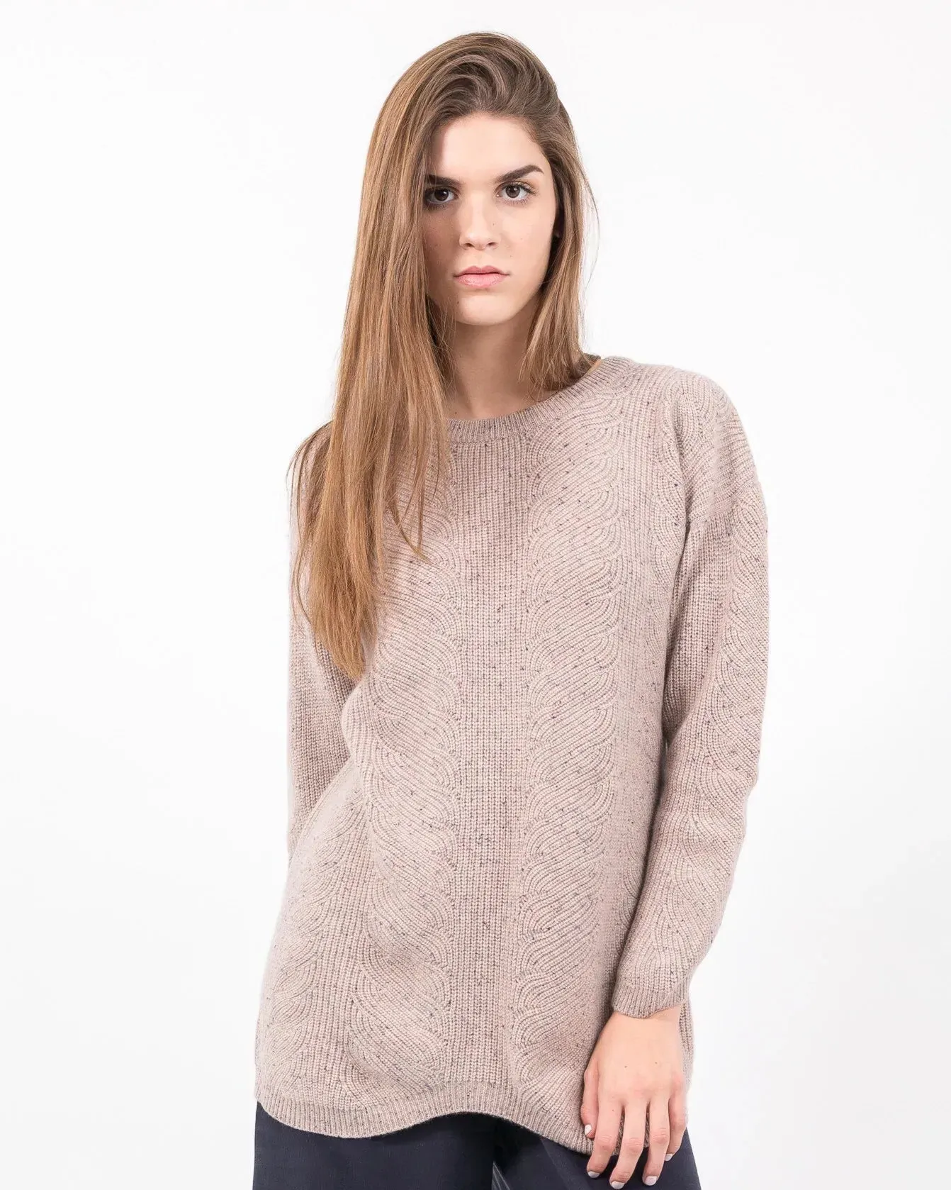 Cashmere Cable Tunic