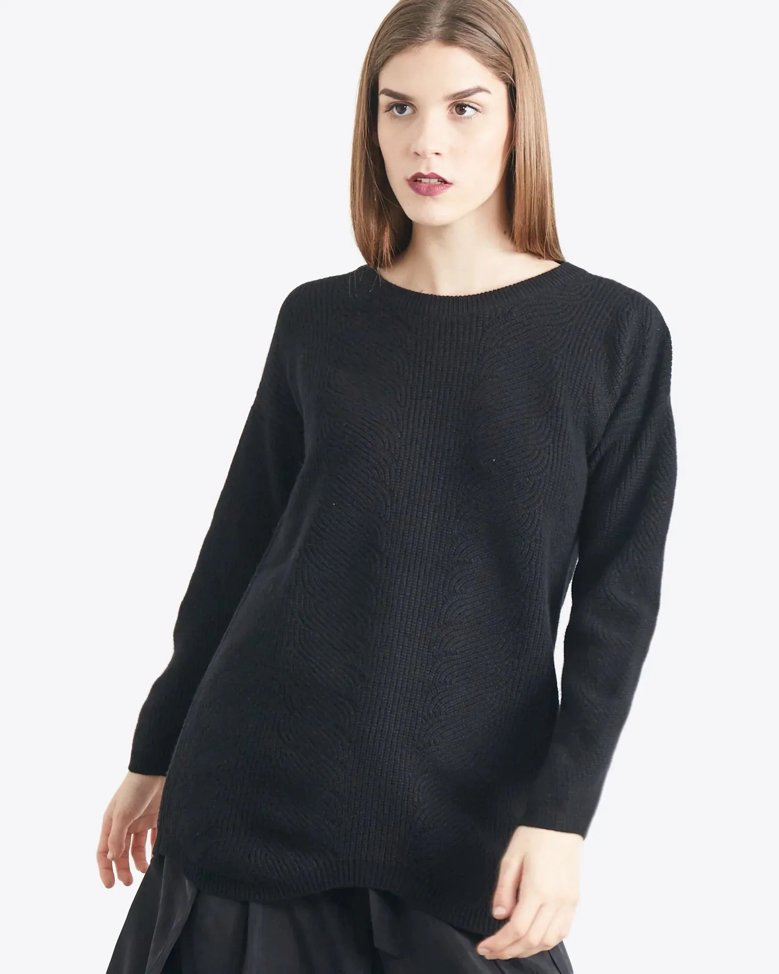 Cashmere Cable Tunic