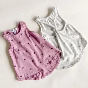 Cassie-Heart twist back top