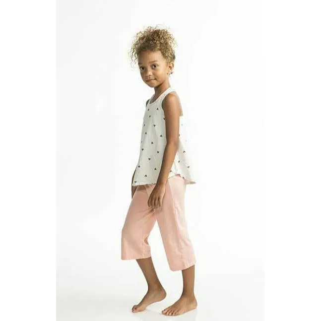 Cassie-Heart twist back top