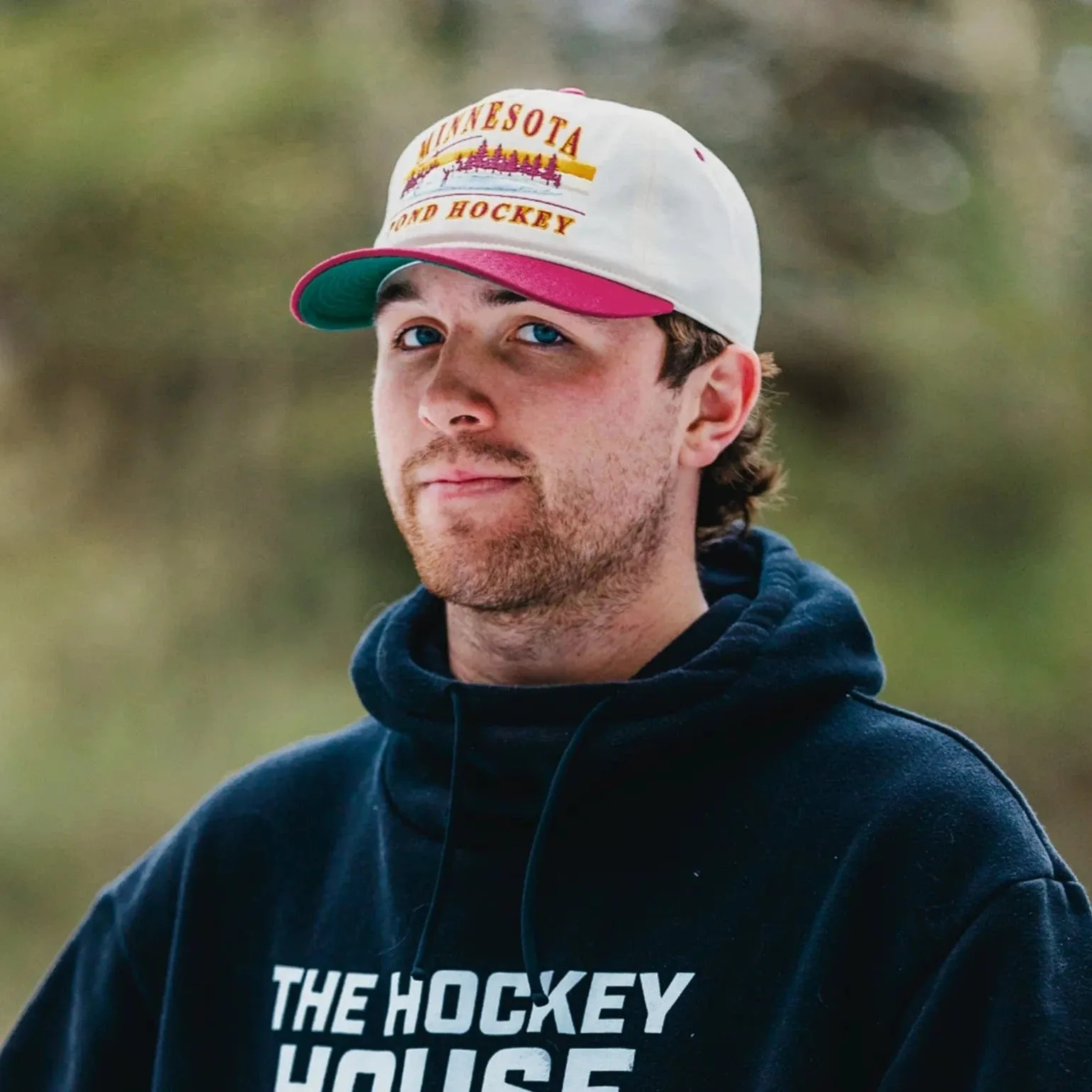 Celly Hockey Minnesota Pond Hockey Snapback Hat - Cream