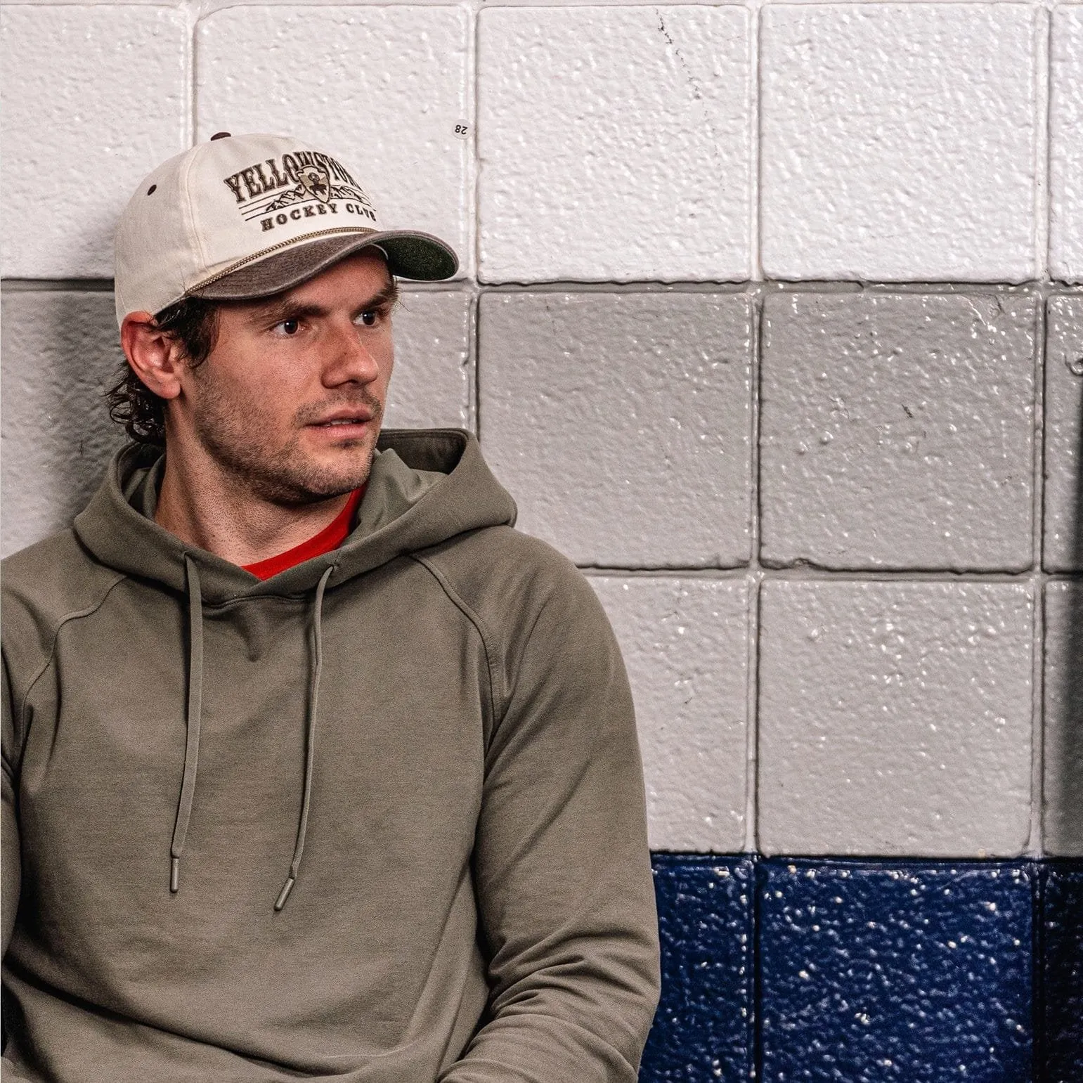 Celly Hockey Yellowstone Hockey Club Snapback Hat - Cream