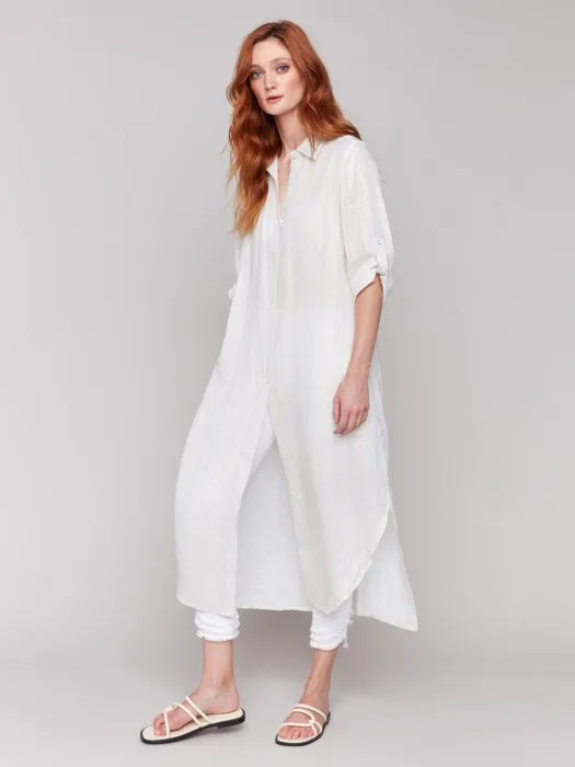 Champagne Shirt Dress