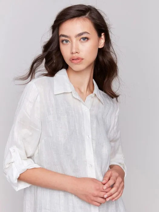 Champagne Shirt Dress