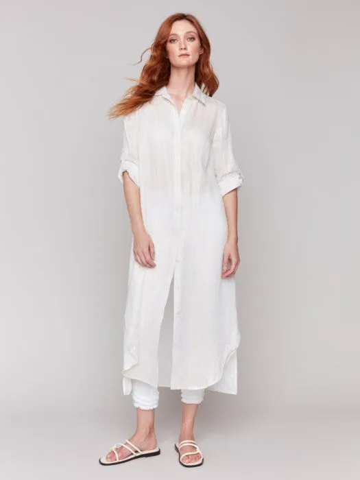 Champagne Shirt Dress