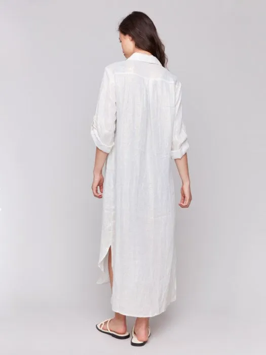 Champagne Shirt Dress