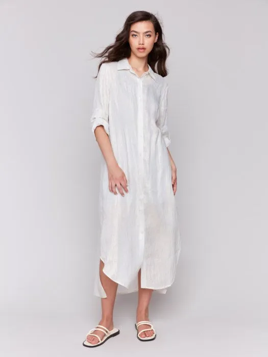 Champagne Shirt Dress
