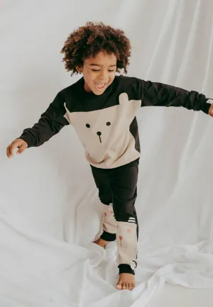 Colour Block Character Sweat