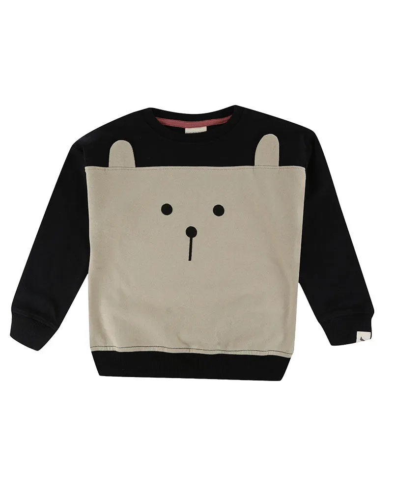 Colour Block Character Sweat