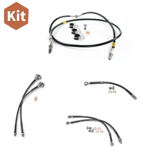 Complete Stainless Brake Kit (Early Car)