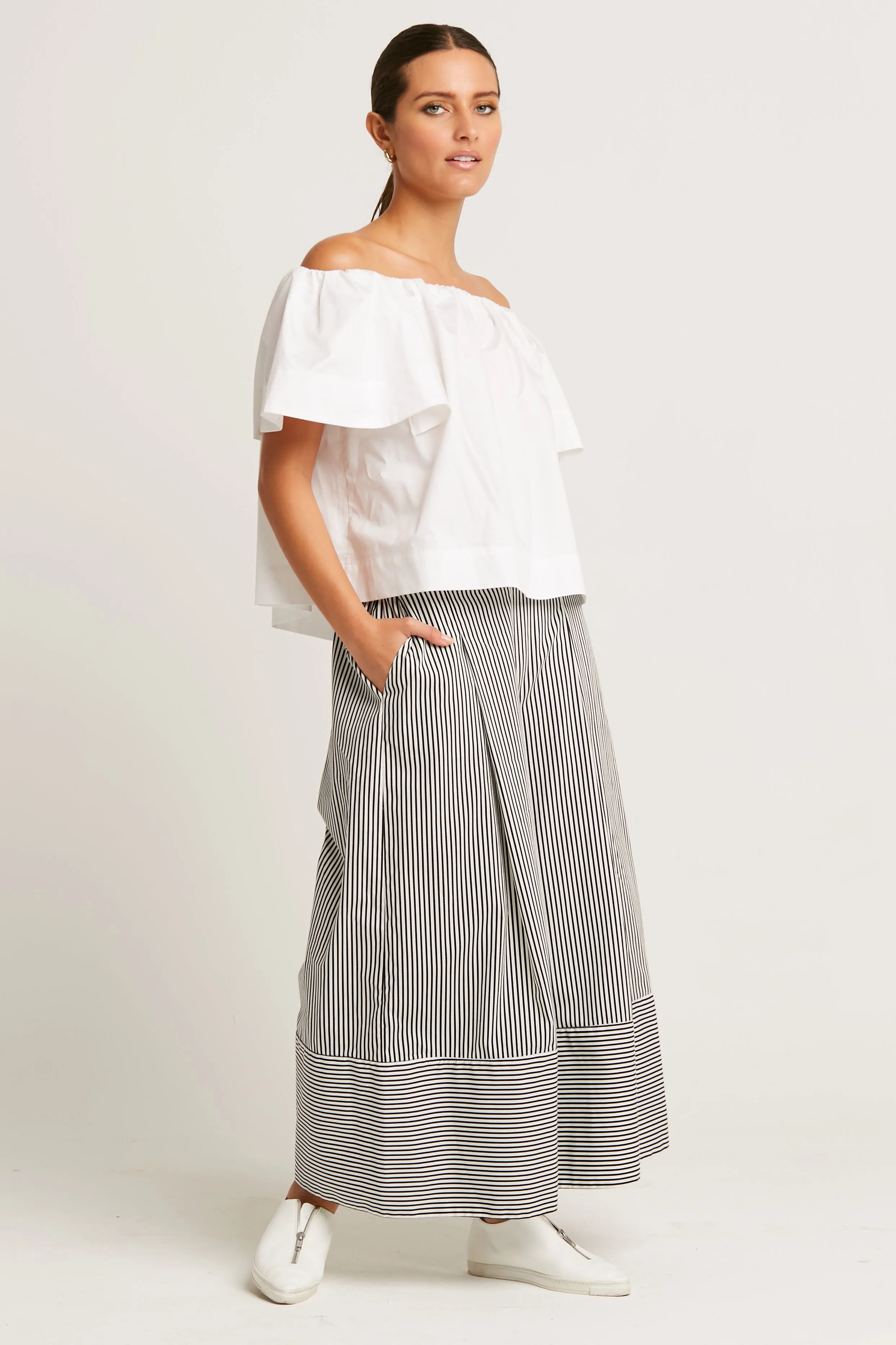 Cotton Peasant Top