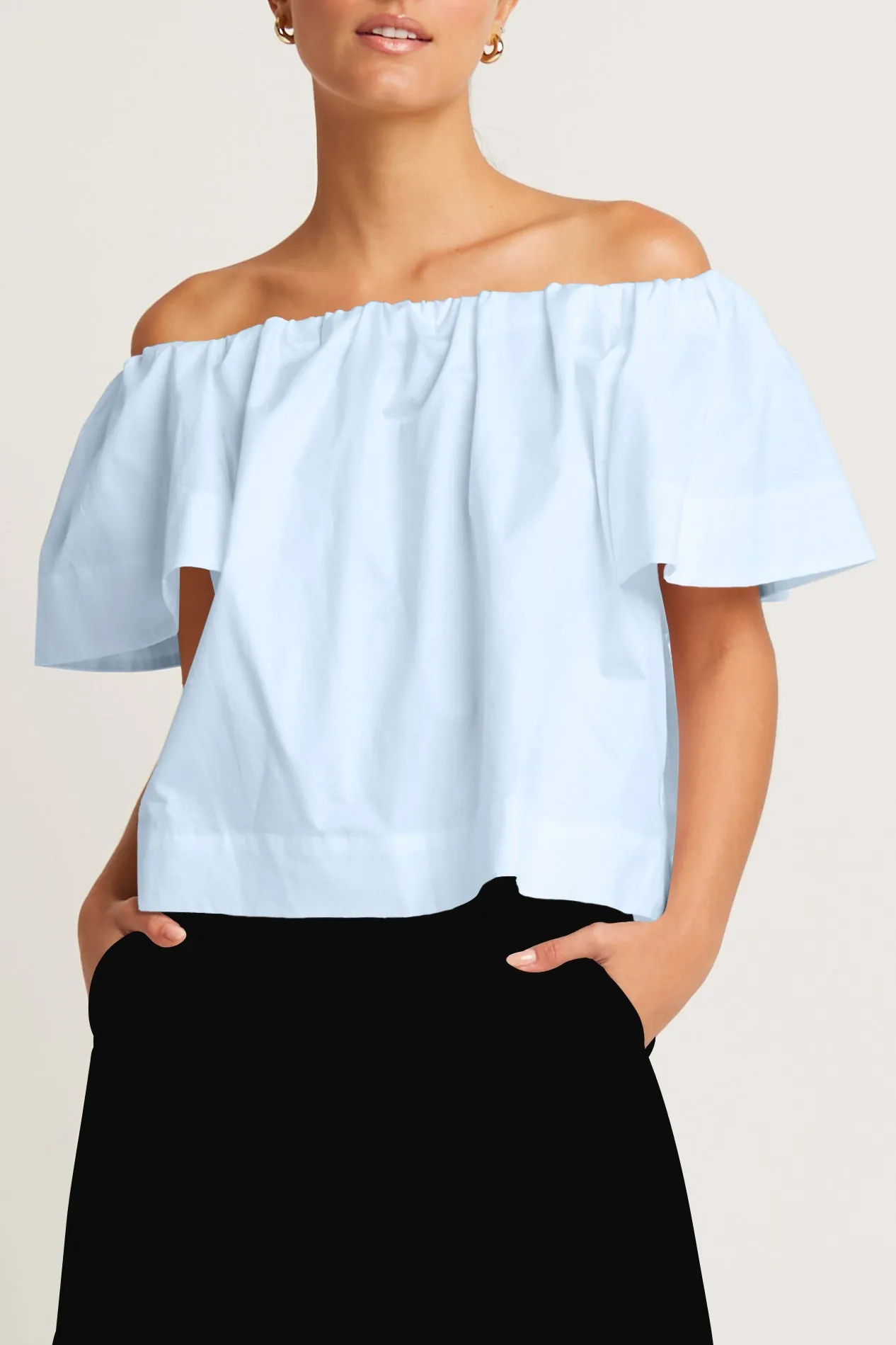Cotton Peasant Top