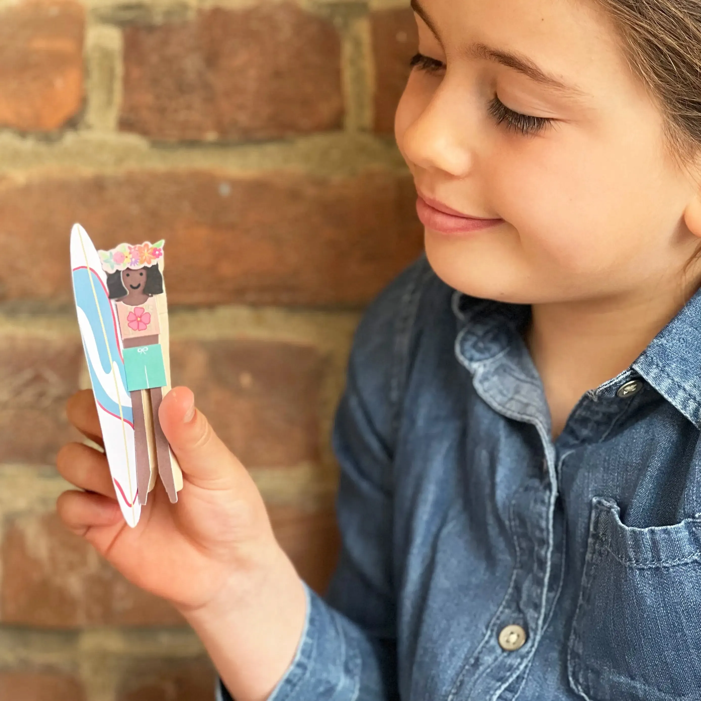 Cotton Twist - Make Your Own Surfer Peg Doll