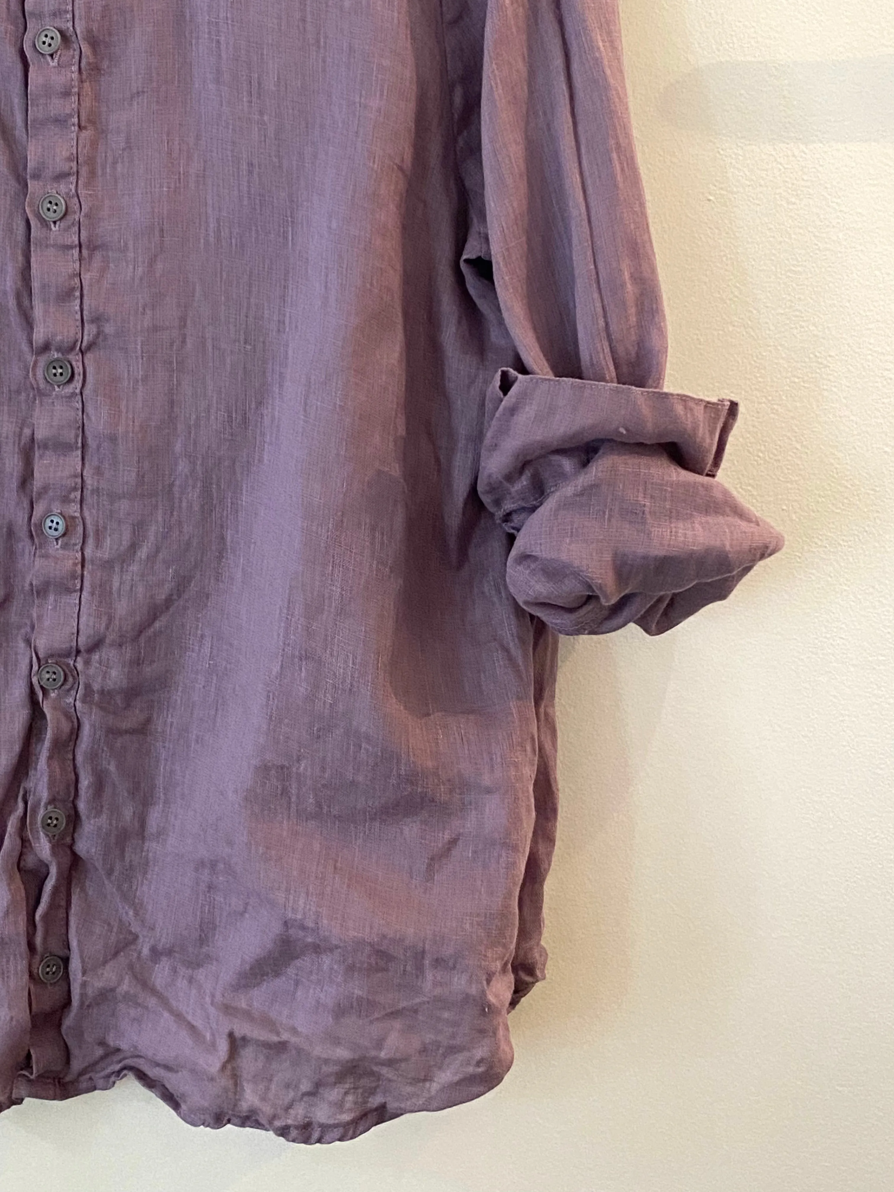 CP Shades Puce Linen Romy Shirt