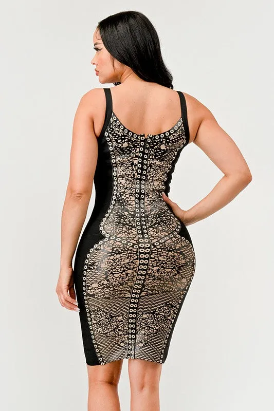 Dark Aztec Dress