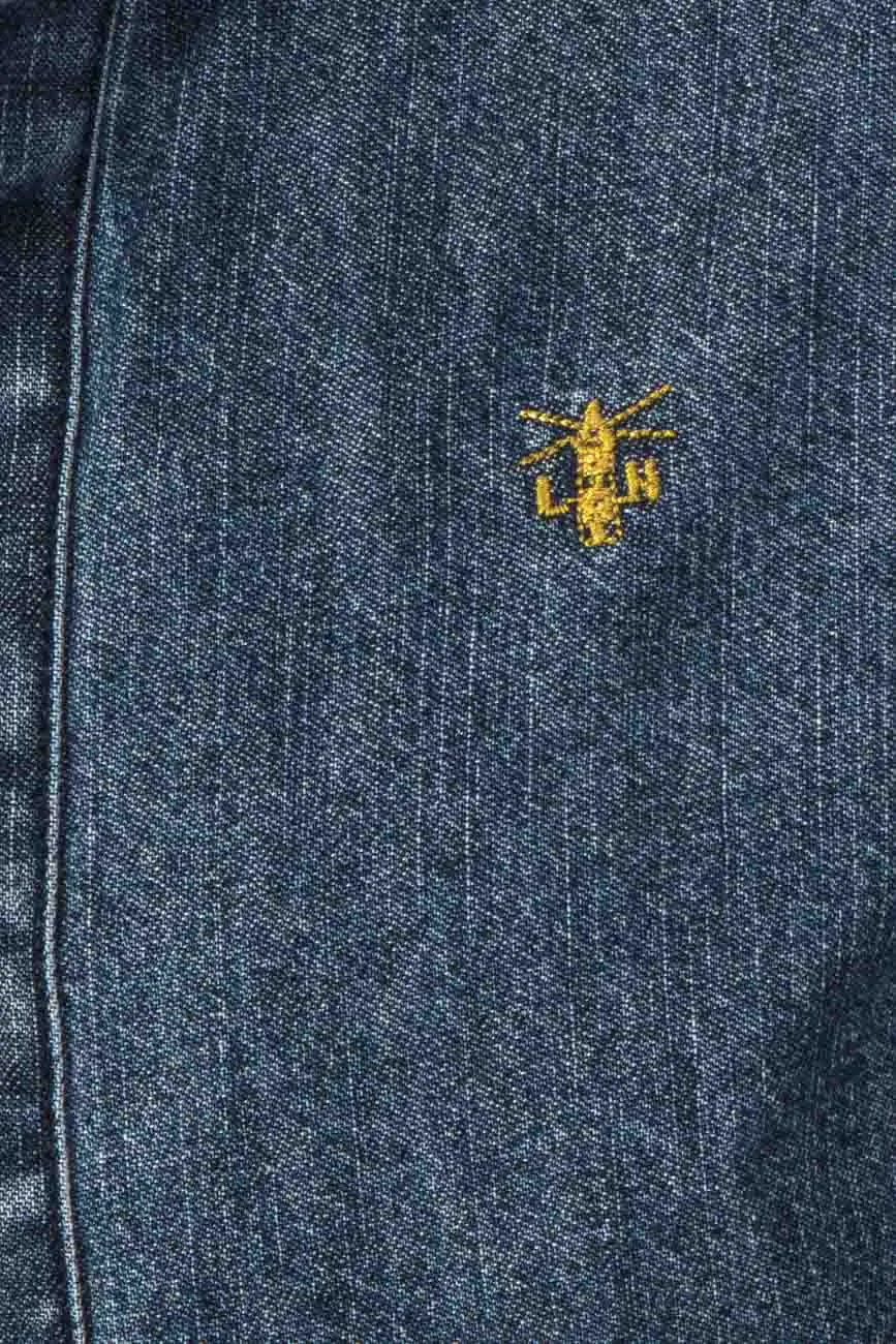 Elliot Boys Shirt - Washed Denim