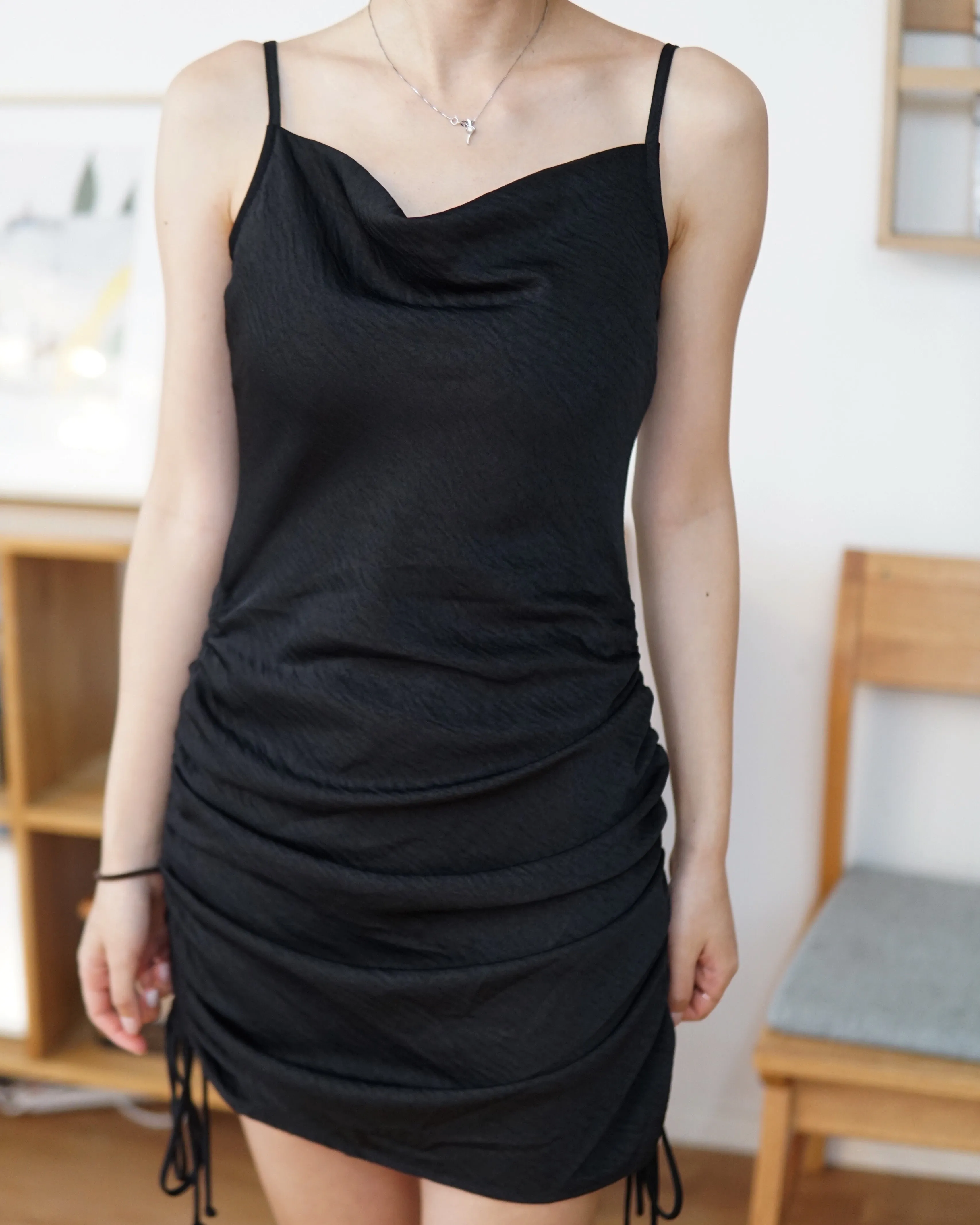 Elliot Cowlneck Slip Dress