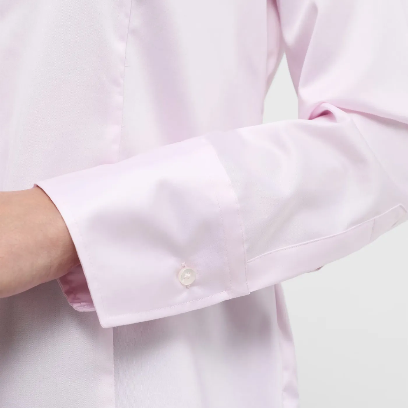 Eterna Cotton Powder Shirt | Pale Pink