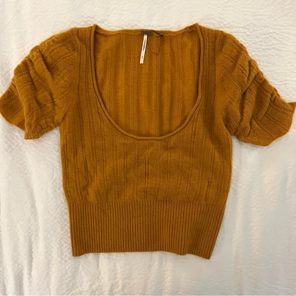 FREE PEOPLE Ava cashmere PULLOVER SWEATER