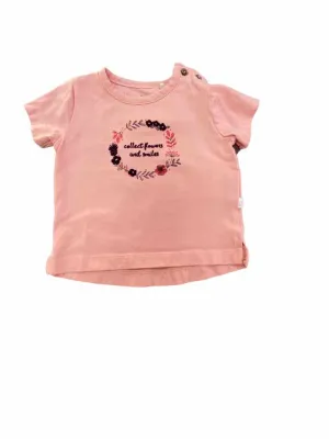 Girls Child Size 6 Months Oliver & Rain Peach Tops
