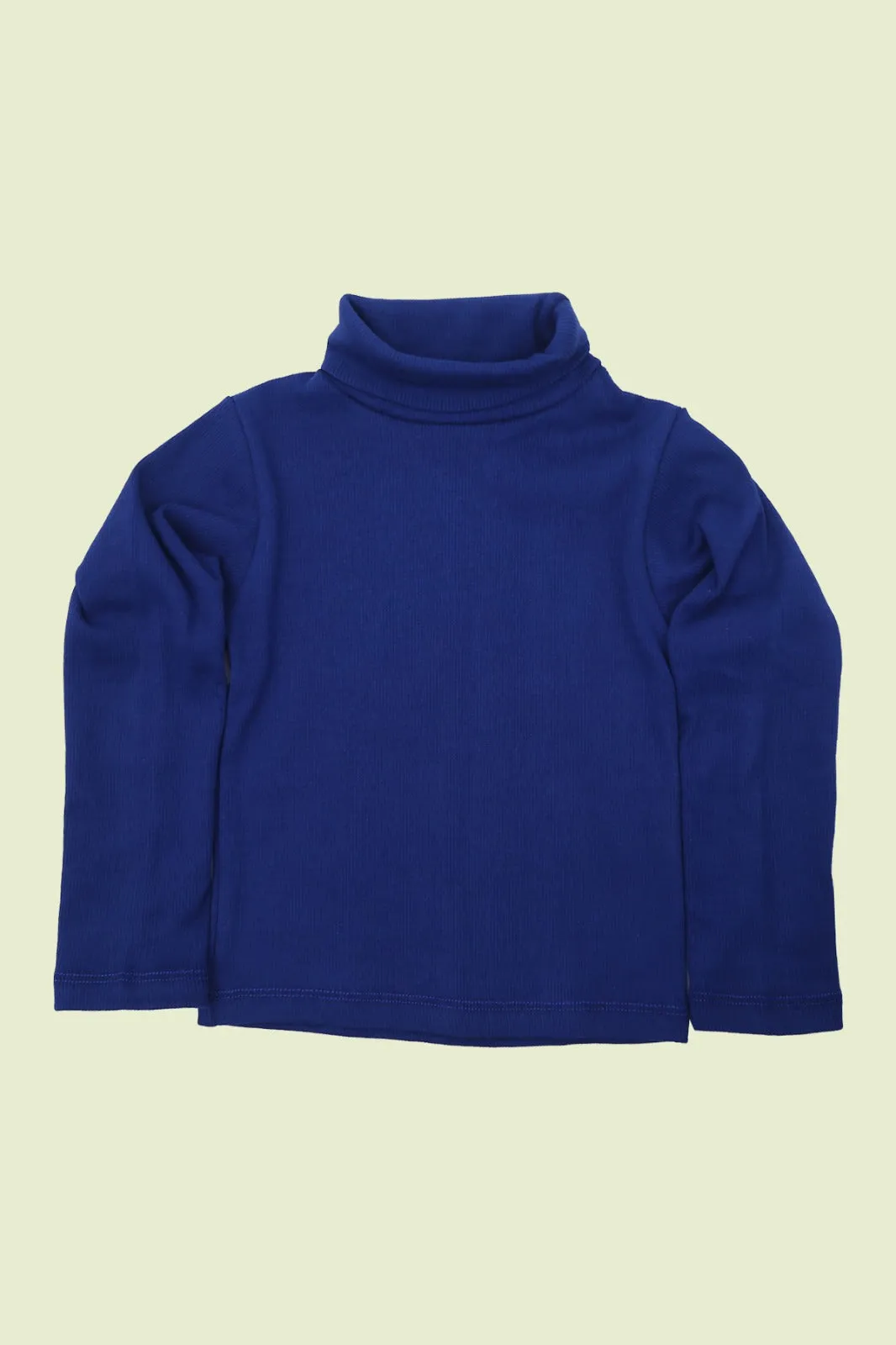 Girls Plain High Neck Tops