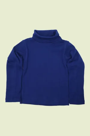 Girls Plain High Neck Tops