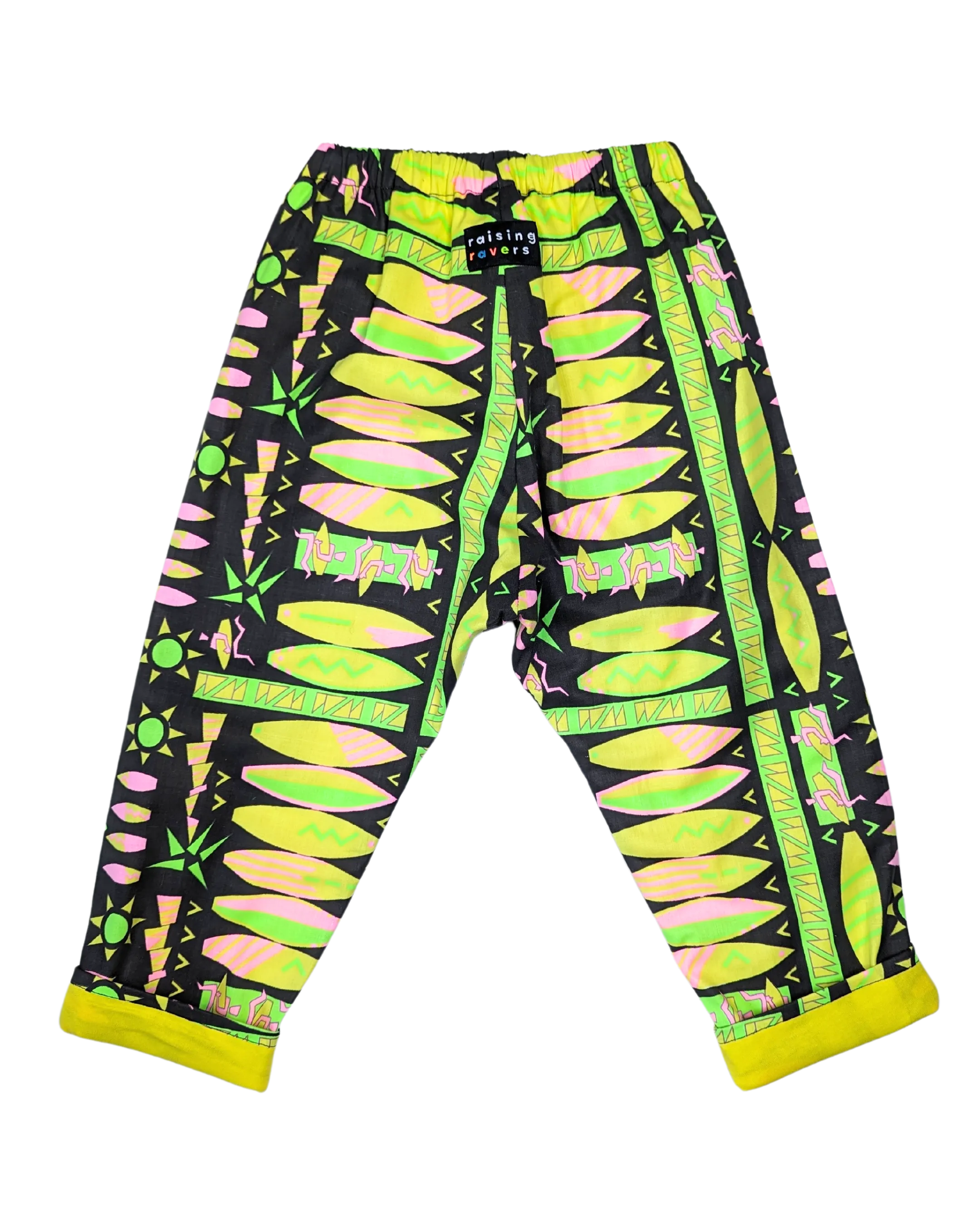 Good Vibrations Rave Pant by Raising Ravers - Colourful Design, Ages 2-12 Years
