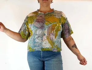Gorman   Mangkaja cotton print top size 14