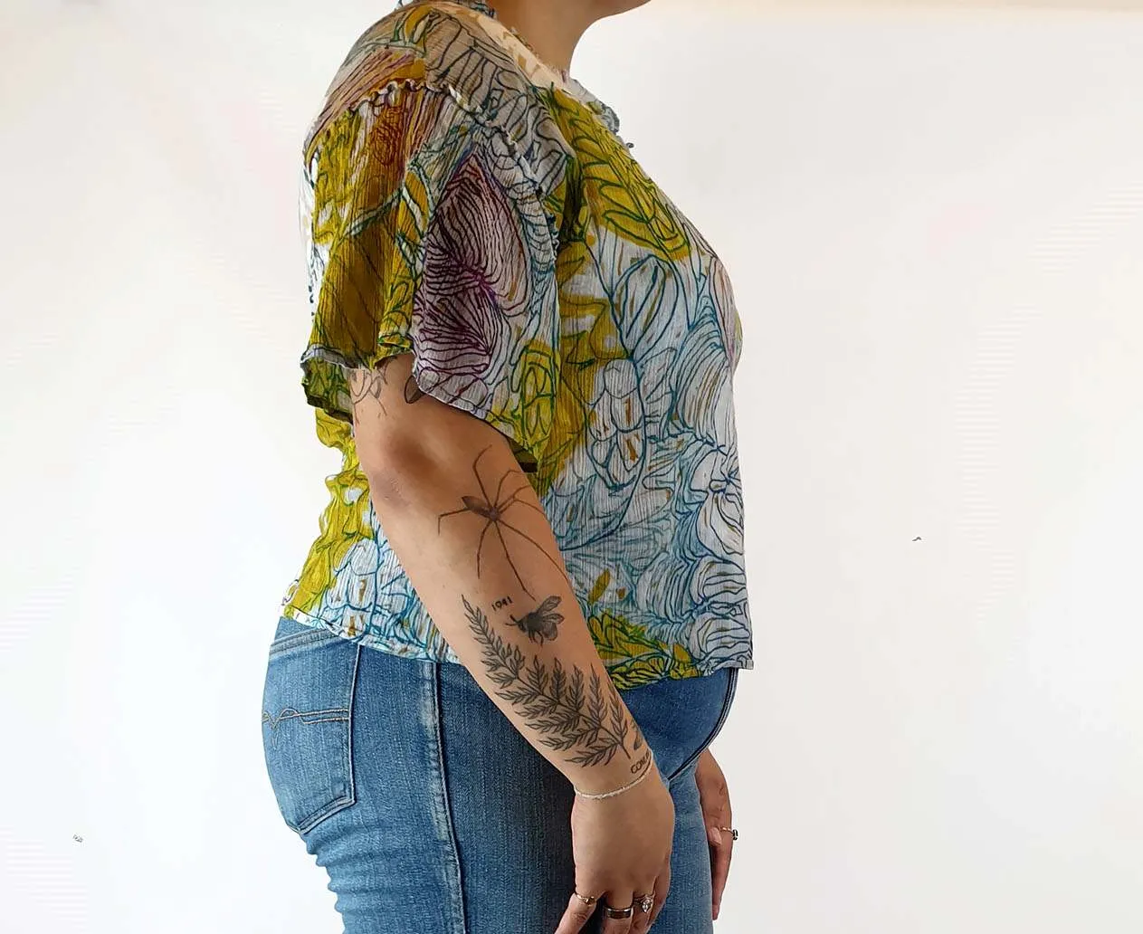 Gorman   Mangkaja cotton print top size 14