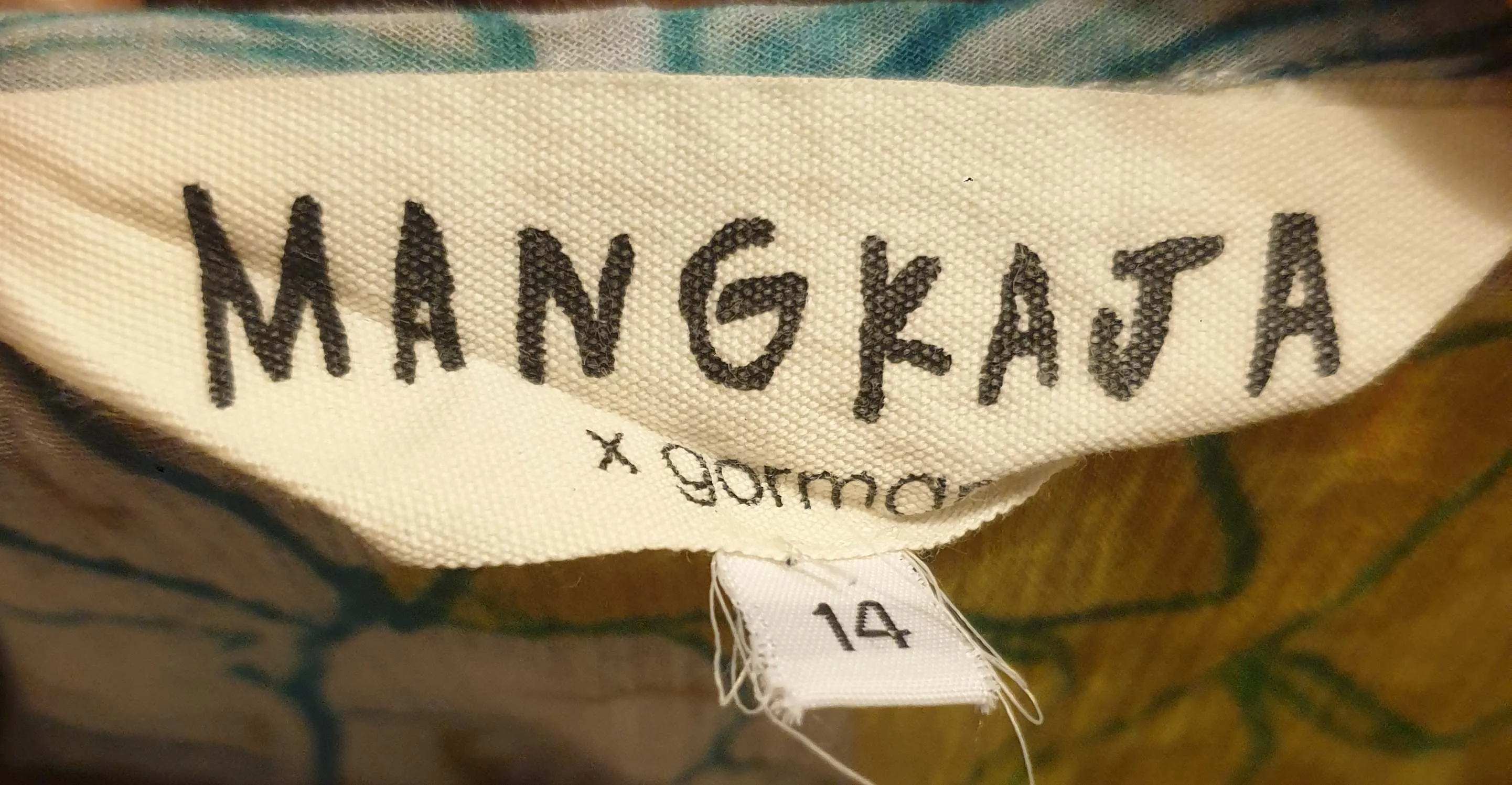Gorman   Mangkaja cotton print top size 14