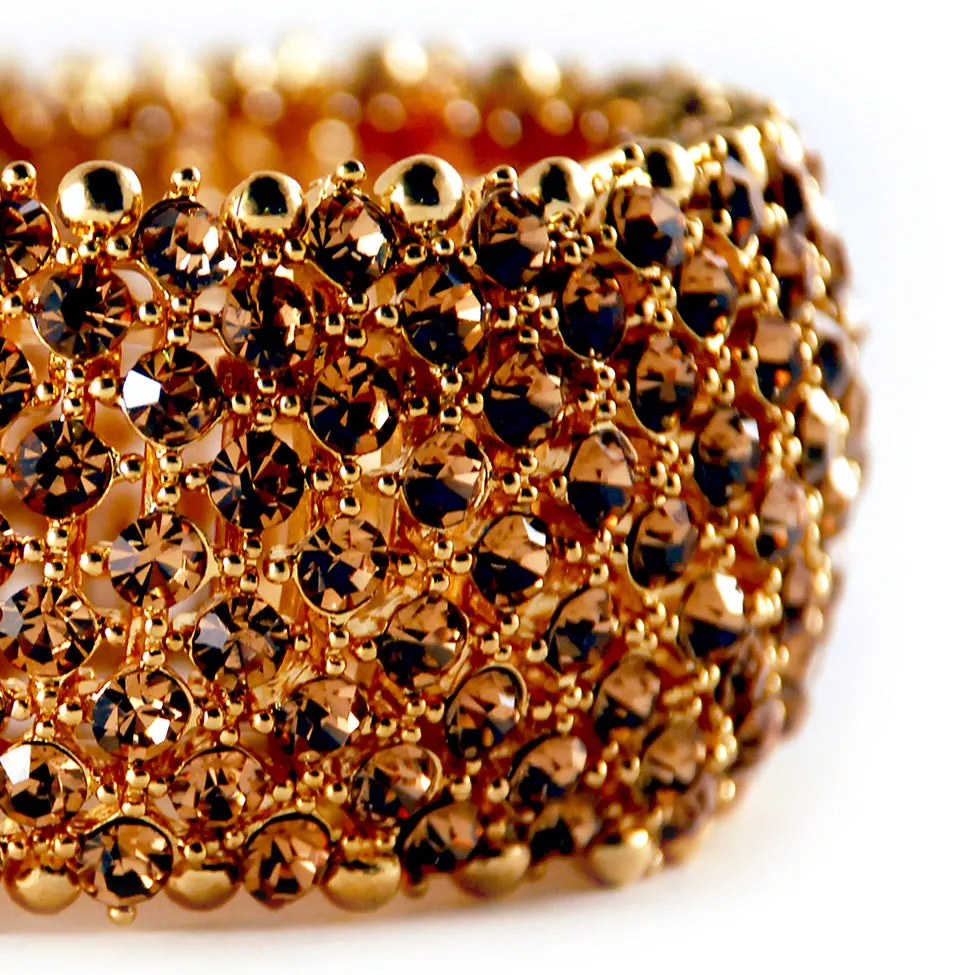 Helios: Gold Duchess Stretch Bracelet