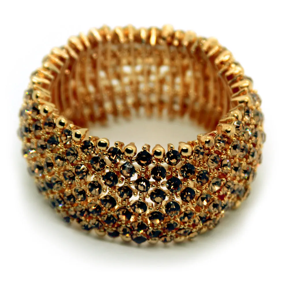 Helios: Gold Duchess Stretch Bracelet